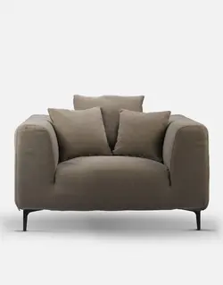 مبل راحتی تک نفره تولیکا مدل رونیکا