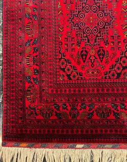 فرش دستباف لاکی نقش خان محمدی کد 122