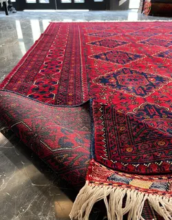 فرش دستباف لاکی نقش خان محمدی کد 120