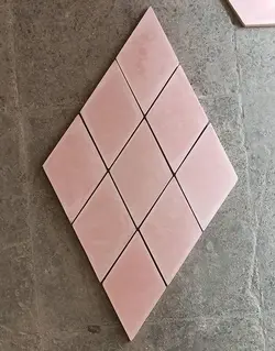 دیوارپوش سیمانی لوزی  مدل L20