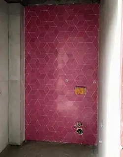 دیوارپوش سیمانی لوزی  مدل L20