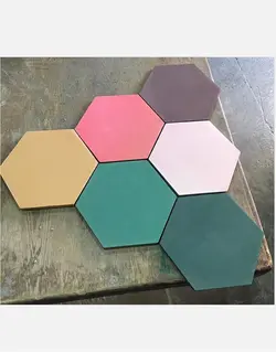 سمنت تایل شش ضلعی  مدل H20