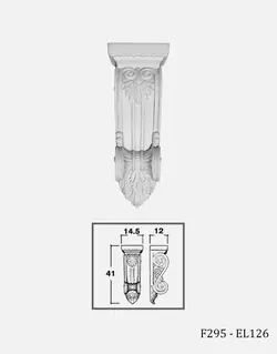 ابزار گچی پیش ساخته کربل مدل F295