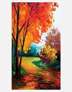 رادیاتور شیشه ای آترین مدل عمودی