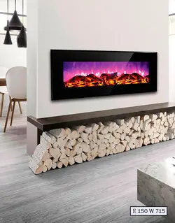 شومینه برقی لوکس سفارشی صادراتی