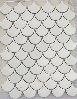 کاشی استخری امرتات مدل پولکی ساده