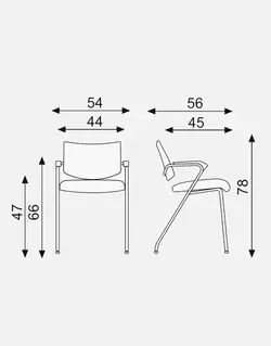 صندلی اجتماعات اروند مدل۳۸۱۰