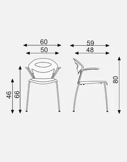 صندلی اجتماعات اروند مدل ۳۷۱۰