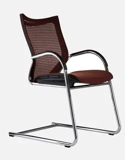 صندلی کنفرانسی اروند با پایه ثابت و پشت توری مدل ۵۵۱۰