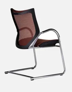 صندلی کنفرانسی اروند با پایه ثابت و پشت توری مدل ۵۵۱۰