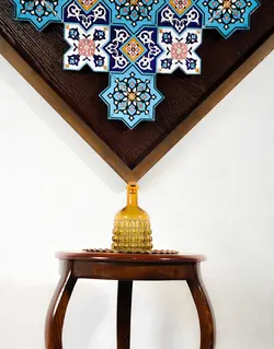تابلو سنتی هندسی طرح کاشی