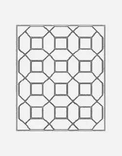 آینه تراشدار طرح موزاییک ایران گلسکو