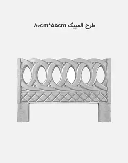 نرده بتنی سمنت پلاست مدل المپیک