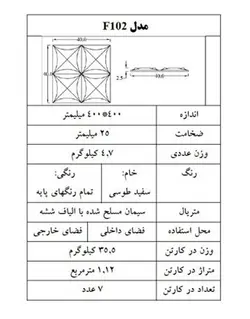 دیوارپوش بتن اکسپوز دکواستون مدلF102