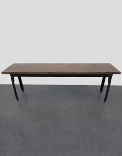 نیمکت فلزی سه نفره بدون پشتی نهالسان