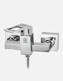 ست چهارتکه شیرآلات ساختمانی قهرمان مدل فلت