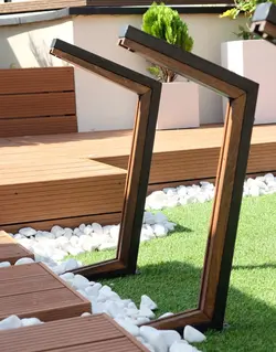 پایه چراغ محوطه کادو مدل C
