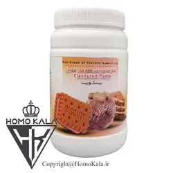 شربت (خمیر) تزئینی طعم دار بیسکوییت کن سی ظرف 1.5 کیلوگرمی