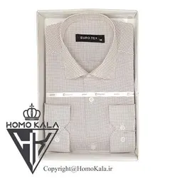 پیراهن چهارخانه ریز مردانه کد 1368