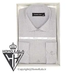 پیراهن چهارخانه ریز مردانه کد 1365