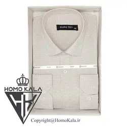 پیراهن چهارخانه ریز مردانه کد 1366