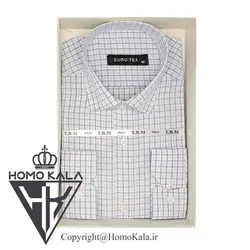 پیراهن چهارخانه مردانه کد 1351