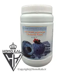 شربت (خمیر) تزئینی طعم دار بلوبری کن سی ظرف 1.5 کیلوگرمی