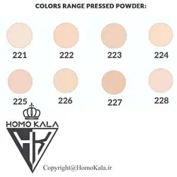 پنکیک ال.ای مدل آریسا Mineral شماره 221 تا 230