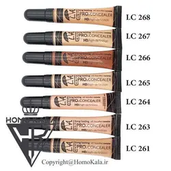 کانسیلر ال ای مدل لایف Live Alive L.A LC 261 شماره 261 تا 268 حجم 10 گرم