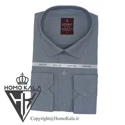 پیراهن طرح دار آتابای مردانه کد 337