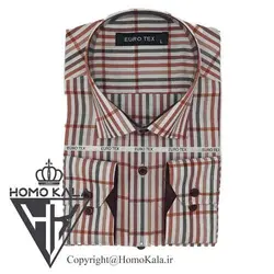 پیراهن راه دار نقشین مردانه کد 026