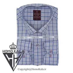 پیراهن چهارخانه مردانه آتابای کد 130