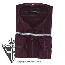 پیراهن راه دار پهن مردانه کد 115