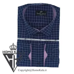 پیراهن چهارخانه مردانه کد 106