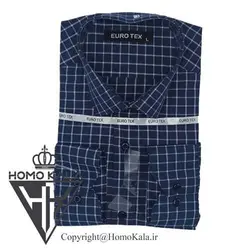 پیراهن چهارخانه مردانه کد 101