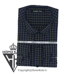 پیراهن چهارخانه مردانه کد 104