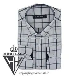 پیراهن چهارخانه ممتاز مردانه کد 079