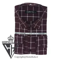 پیراهن چهارخانه ممتاز مردانه کد 083