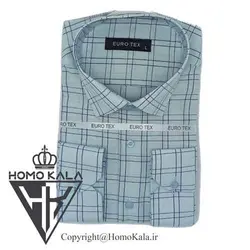 پیراهن چهارخانه شکیل مردانه کد 033