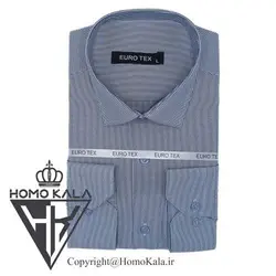 پیراهن راه دار ریز مردانه کد 190