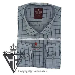 پیراهن چهارخانه مردانه آتابای کد 136