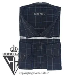 پیراهن چهارخانه شکیل مردانه کد 034