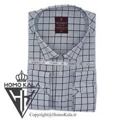 پیراهن چهارخانه مردانه آتابای کد 131