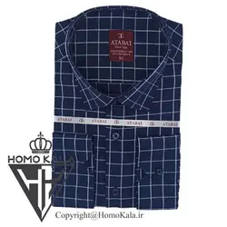 پیراهن چهارخانه مردانه آتابای کد 133