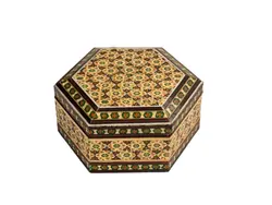 جعبه جواهرات خاتم شش ضلعی
