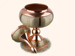 شکلات خوری مس و خاتم سایز 63