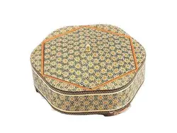 شکلات خوری خاتم کاری مدل ارغنون