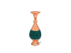 پک هدیه گلدان و قندان فیروزه کوبی