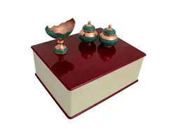 ست کشکول و قندان فیروزه کوبی