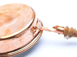 ماهیتابه مسی مسافرتی